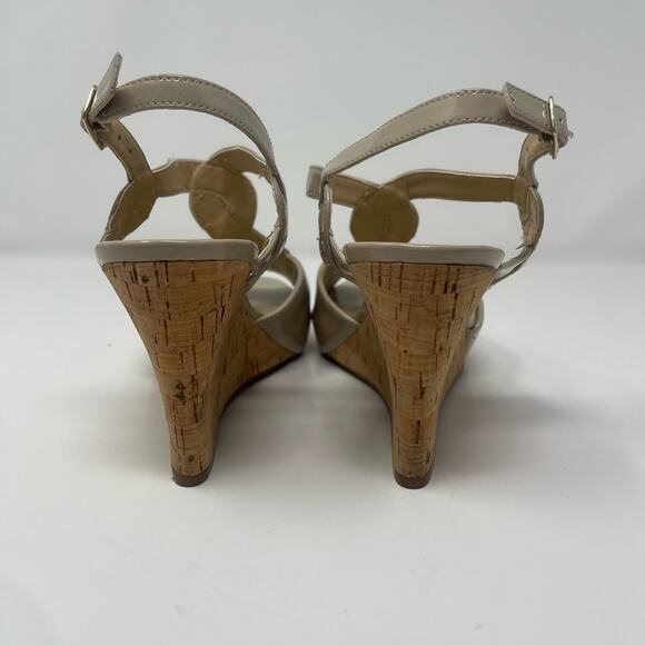 Guess Tan Wedge Heels Women’s Size 8.5M - Picture 5 of 13